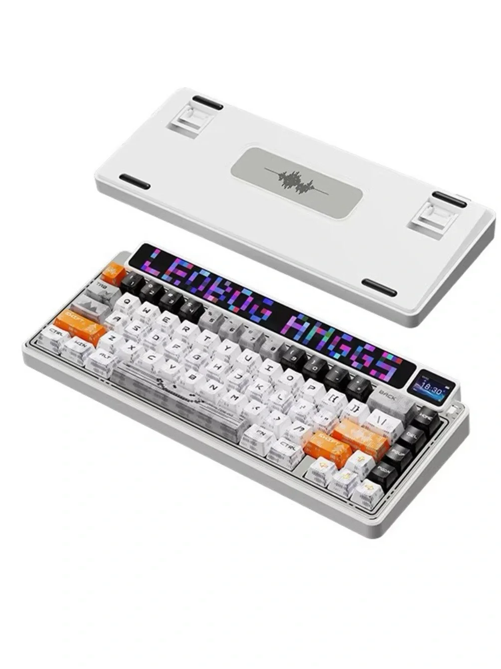 LEOBOG AMG65 65% Dot Matrix Screen + Color Screen Customized Wireless Three-mode